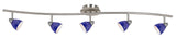 Cal Lighting 5 Light Orbit Light, 120V, Gu-10, 50W, Fixture Body Only SL-954-5-BS/BL Brushed Steel SL-954-5-BS/BL