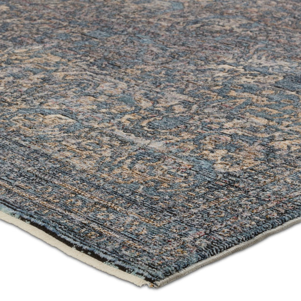 Jaipur Living Solene Feronia SLE02 Power Loomed 100% Polyester Oriental Area Rug Blue 100% Polyester RUG156541