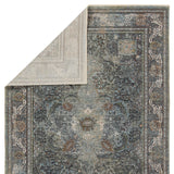 Jaipur Living Solene Israfel SLE04 Power Loomed 100% Polyester Medallion Area Rug Blue 100% Polyester RUG156571