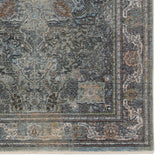 Jaipur Living Solene Israfel SLE04 Power Loomed 100% Polyester Medallion Area Rug Blue 100% Polyester RUG156571