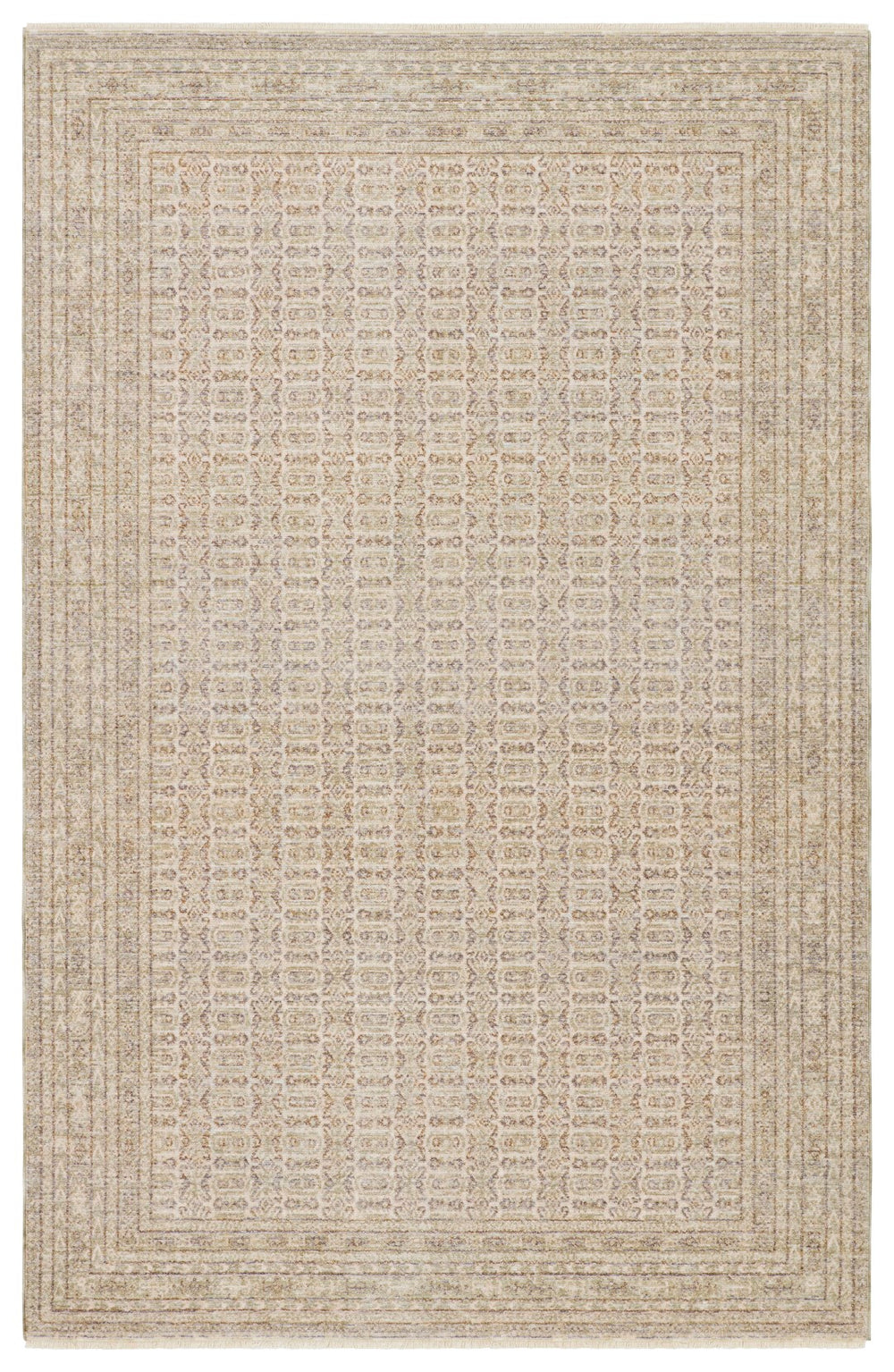 Jaipur Living Solene Vesper SLE05 Power Loomed 100% Polyester Geometric Area Rug Bronze 100% Polyester RUG156547
