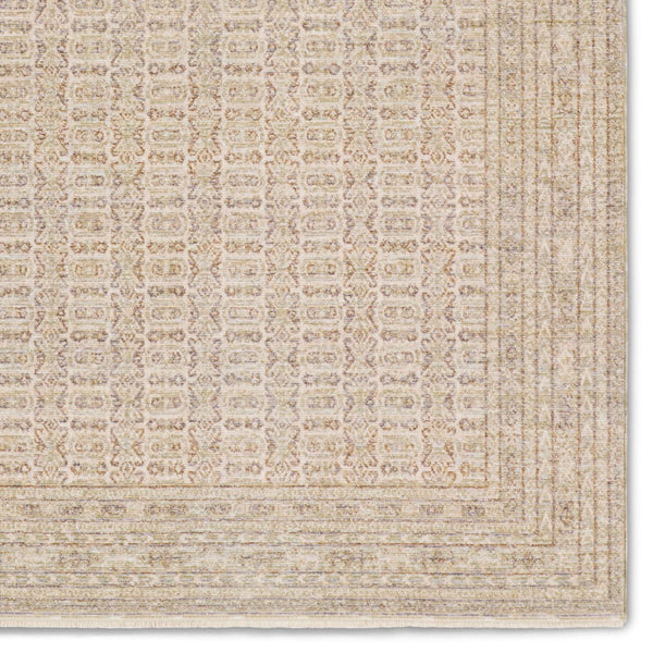 Jaipur Living Solene Vesper SLE05 Power Loomed 100% Polyester Geometric Area Rug Bronze 100% Polyester RUG156547