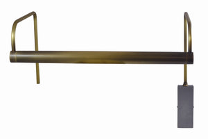 Slim-Line 15" LED Picture Light in Antique Brass