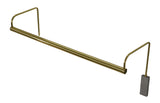 Slim-Line 29" LED Picture Light in Polished Brass