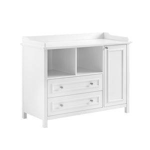 Walker Edison Sally Transitional/Traditional 46" 2-Drawer 1-Cabinet Children's Dresser SLLK5BSW