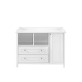 Walker Edison Sally Transitional/Traditional 46" 2-Drawer 1-Cabinet Children's Dresser SLLK5BSW