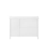 Walker Edison Sally Transitional/Traditional 46" 2-Drawer 1-Cabinet Children's Dresser SLLK5BSW