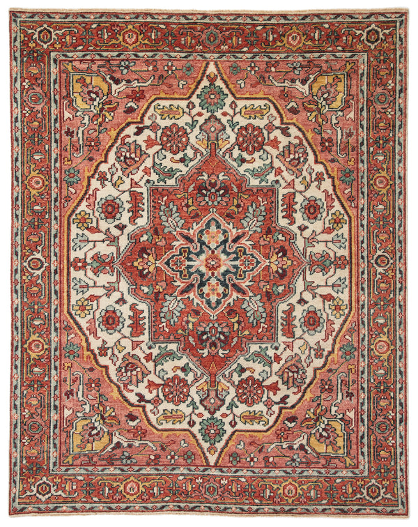 Jaipur Living Salinas Collection SLN04 Tavola 100% Wool Handmade Traditional Medallion Rug RUG152435