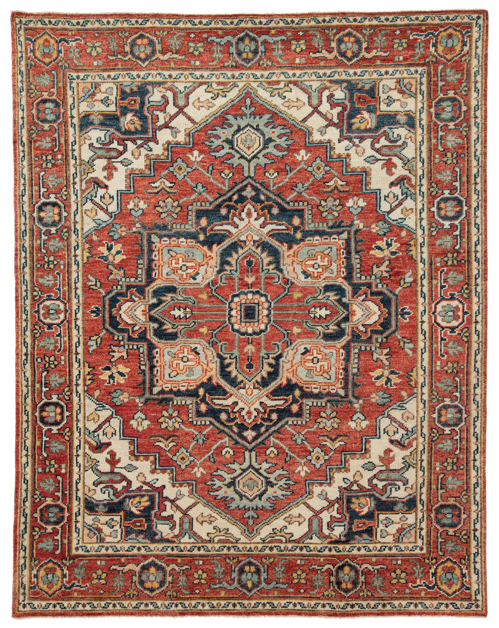 Jaipur Living Salinas Collection SLN05 Willa 100% Wool Handmade Traditional Medallion Rug RUG152436
