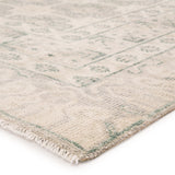 Jaipur Living Stage Hand-Knotted Border Ivory/ Green Area Rug (10'X14')