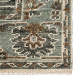 Jaipur Living Slayton Hand-Knotted Medallion Ivory/ Light Teal Area Rug (10'X14')