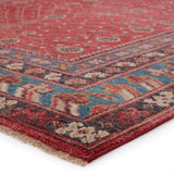 Jaipur Living Donte Hand-Knotted Oriental Red/ Blue Area Rug (10'X14')