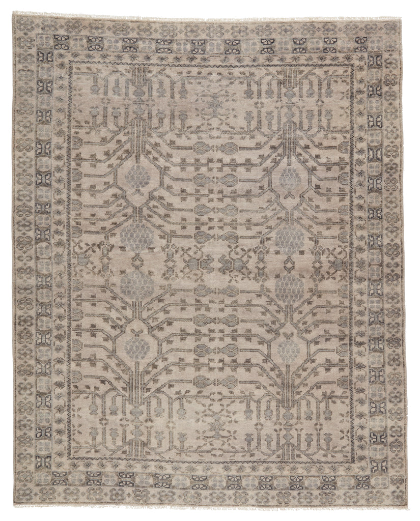 Jaipur Living Cosimo Hand-Knotted Oriental Gray Area Rug (10'X14')