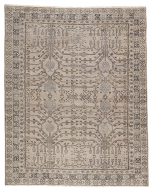 Jaipur Living Cosimo Hand-Knotted Oriental Gray Area Rug (10'X14')