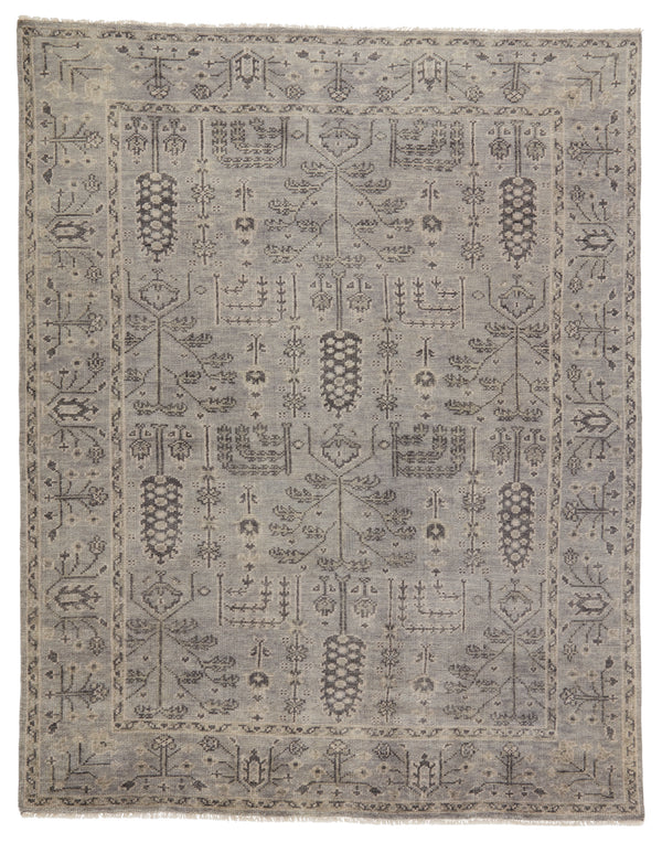 Jaipur Living Ginerva Hand-Knotted Oriental Gray Area Rug (10'X14')