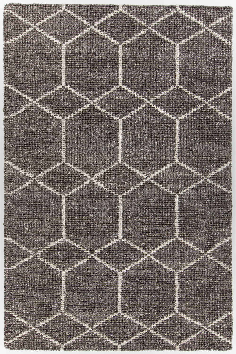 Chandra Rugs Slone 70% Wool + 30% Viscose Hand-Woven Contemporary Rug Grey 9' x 13'