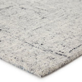 Jaipur Living Macklin Handmade Solid Light Gray/ Light Blue Area Rug (9'X12')