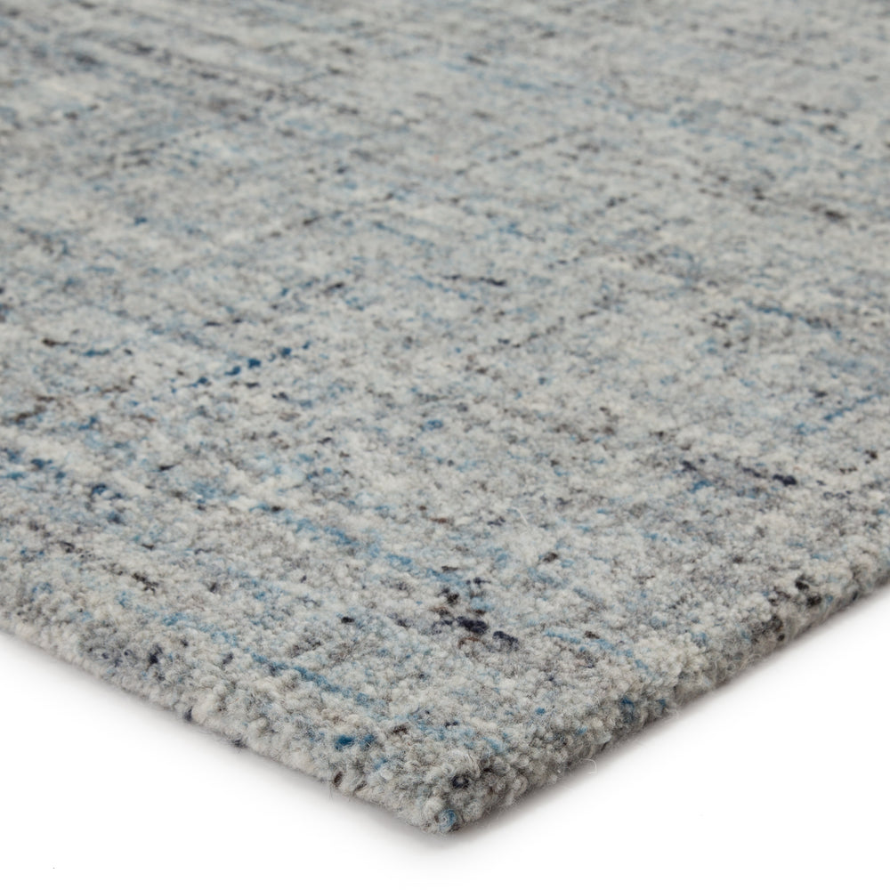 Jaipur Living Macklin Handmade Solid Light Blue/ Gray Area Rug (9'X12')