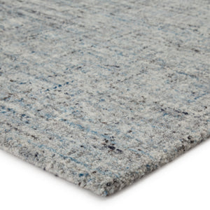 Jaipur Living Macklin Handmade Solid Light Blue/ Gray Area Rug (9'X12')