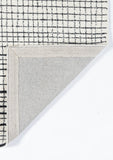 Momeni Smith SMI-1 Hand Tufted Contemporary Abstract Indoor Area Rug Black 9' x 12' SMITHSMI-1BLK90C0
