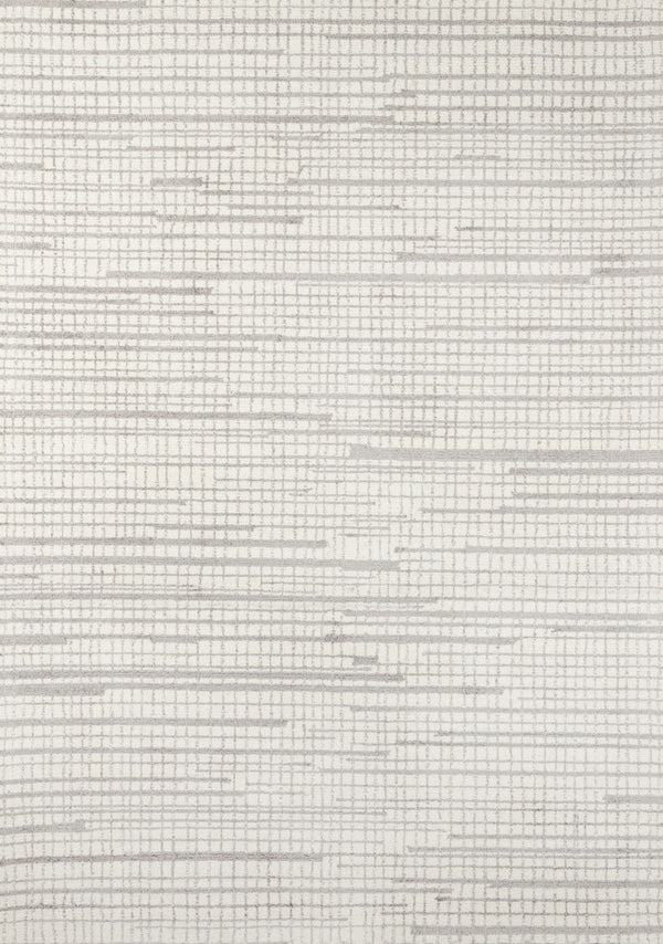 Momeni Smith SMI-1 Hand Tufted Contemporary Abstract Indoor Area Rug Grey 9' x 12' SMITHSMI-1GRY90C0