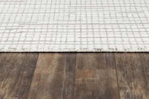 Momeni Smith SMI-1 Hand Tufted Contemporary Abstract Indoor Area Rug Grey 9' x 12' SMITHSMI-1GRY90C0