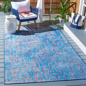 Safavieh Summer 408 Power Loomed 76% Polypropylene/23% Polyester/1% Backing Material Indoor/Outdoor Rug SMR408M-8