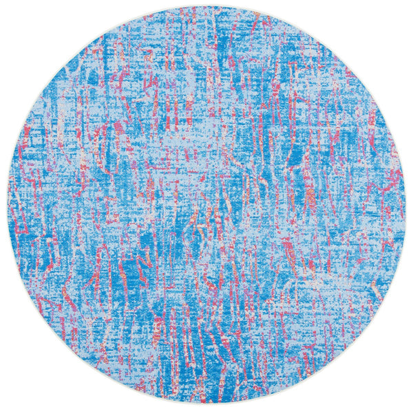 Safavieh Summer 408 Power Loomed 76% Polypropylene/23% Polyester/1% Backing Material Indoor/Outdoor Rug SMR408M-8