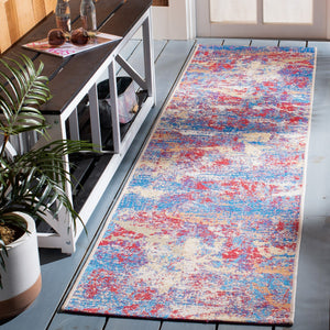 Safavieh Summer 409 Power Loomed 76% Polypropylene/23% Polyester/1% Backing Material Indoor/Outdoor Rug SMR409M-8