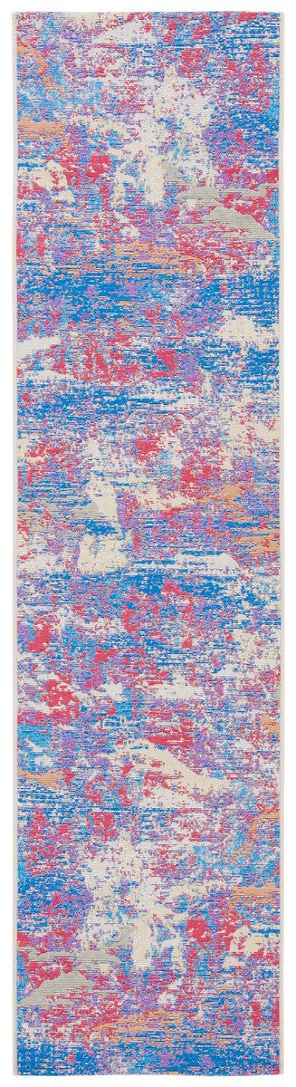 Safavieh Summer 409 Power Loomed 76% Polypropylene/23% Polyester/1% Backing Material Indoor/Outdoor Rug SMR409M-8