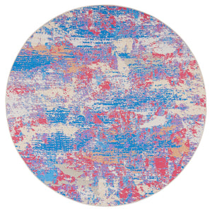 Safavieh Summer 409 Power Loomed 76% Polypropylene/23% Polyester/1% Backing Material Indoor/Outdoor Rug SMR409M-8