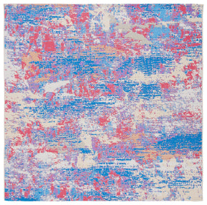 Safavieh Summer 409 Power Loomed 76% Polypropylene/23% Polyester/1% Backing Material Indoor/Outdoor Rug SMR409M-8