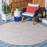 Safavieh Summer 421 Power Loomed 76% Polypropylene/23% Polyester/1% Backing Material Indoor/Outdoor Rug SMR421A-8