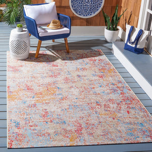 Safavieh Summer 451 Power Loomed 76% Polypropylene/23% Polyester/1% Backing Material Indoor/Outdoor Rug SMR451A-8