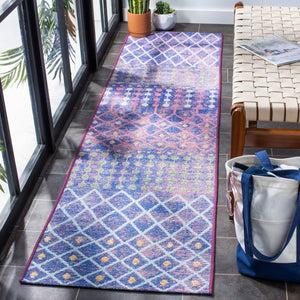 Safavieh Summer 452 Power Loomed 76% Polypropylene/23% Polyester/1% Backing Material Indoor/Outdoor Rug SMR452M-8