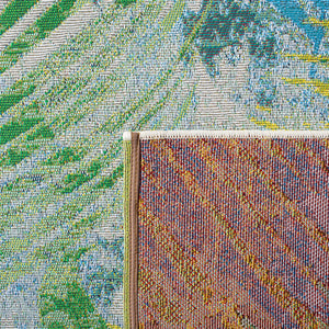 Safavieh Summer 485 Power Loomed 76% Polypropylene/23% Polyester/1% Backing Material Indoor/Outdoor Rug SMR485Y-9