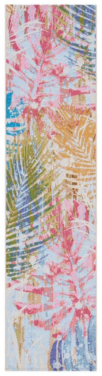 Safavieh Summer 487 Power Loomed 76% Polypropylene/23% Polyester/1% Backing Material Indoor/Outdoor Rug SMR487M-9