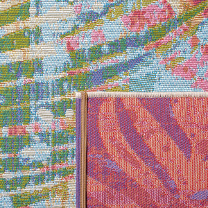 Safavieh Summer 487 Power Loomed 76% Polypropylene/23% Polyester/1% Backing Material Indoor/Outdoor Rug SMR487M-9