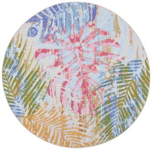 Safavieh Summer 487 Power Loomed 76% Polypropylene/23% Polyester/1% Backing Material Indoor/Outdoor Rug SMR487M-9