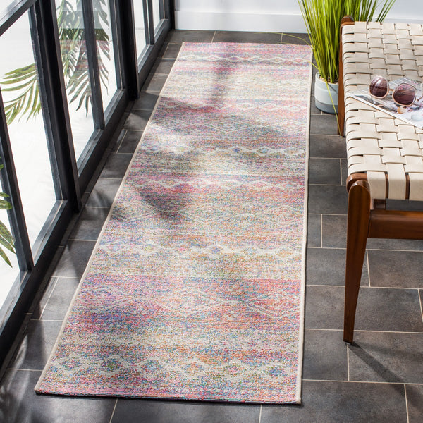 Safavieh Summer 498 Power Loomed 76% Polypropylene/23% Polyester/1% Backing Material Indoor/Outdoor Rug SMR498A-9