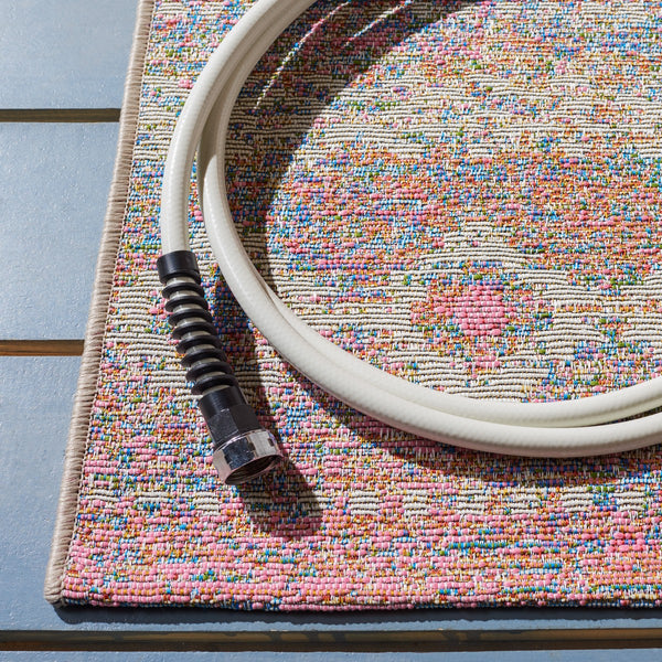 Safavieh Summer 498 Power Loomed 76% Polypropylene/23% Polyester/1% Backing Material Indoor/Outdoor Rug SMR498A-9