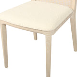 LH Imports Cane Dining Chair SNH-22-W