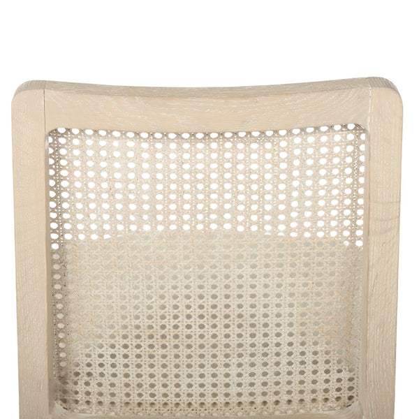 LH Imports Cane Dining Chair SNH-22-W