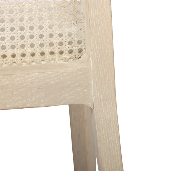 LH Imports Cane Dining Chair SNH-22-W