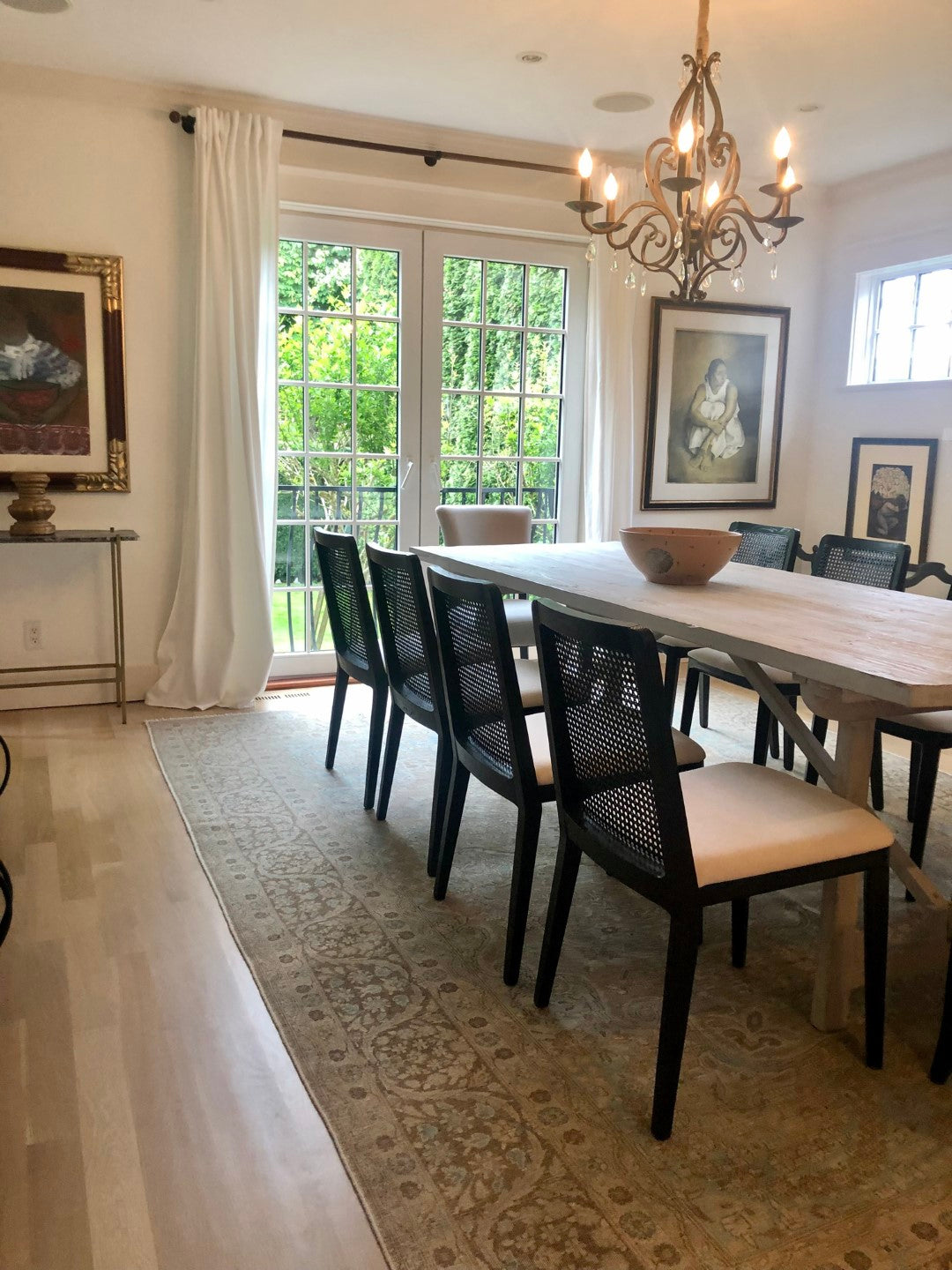 LH Imports Cane Dining Chair - Thumbnail 3