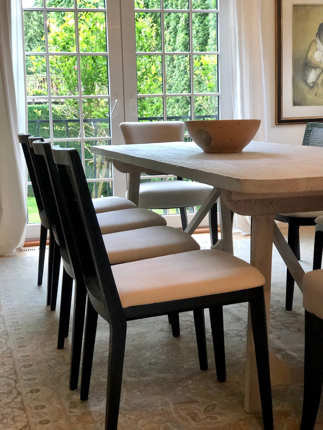 LH Imports Cane Dining Chair - Thumbnail 4