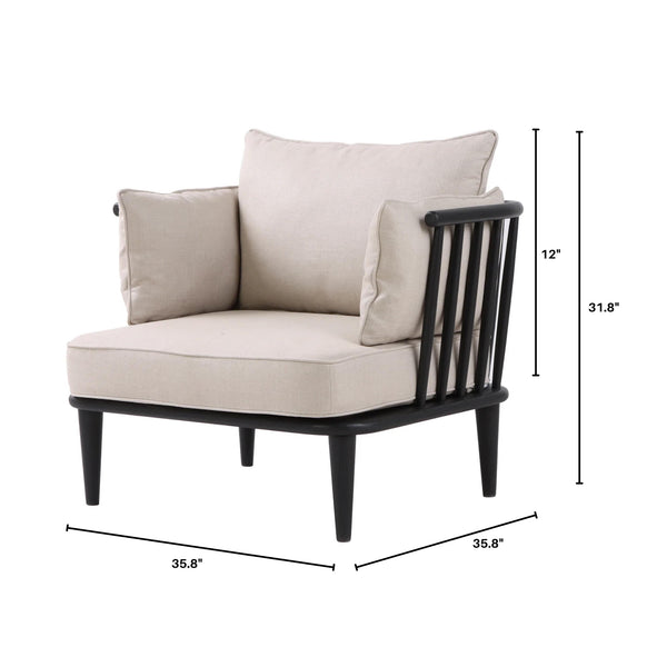 LH Imports Marina Club Chair SNH-24