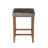 LH Imports Espresso Counter Stool SNH-63