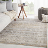 Jaipur Living Sinclaire Collection SNL03 Ilias 35% Metallic Polyester 35% Polypropylene 30% Polyester Machine Made Transitional Oriental Rug RUG146740