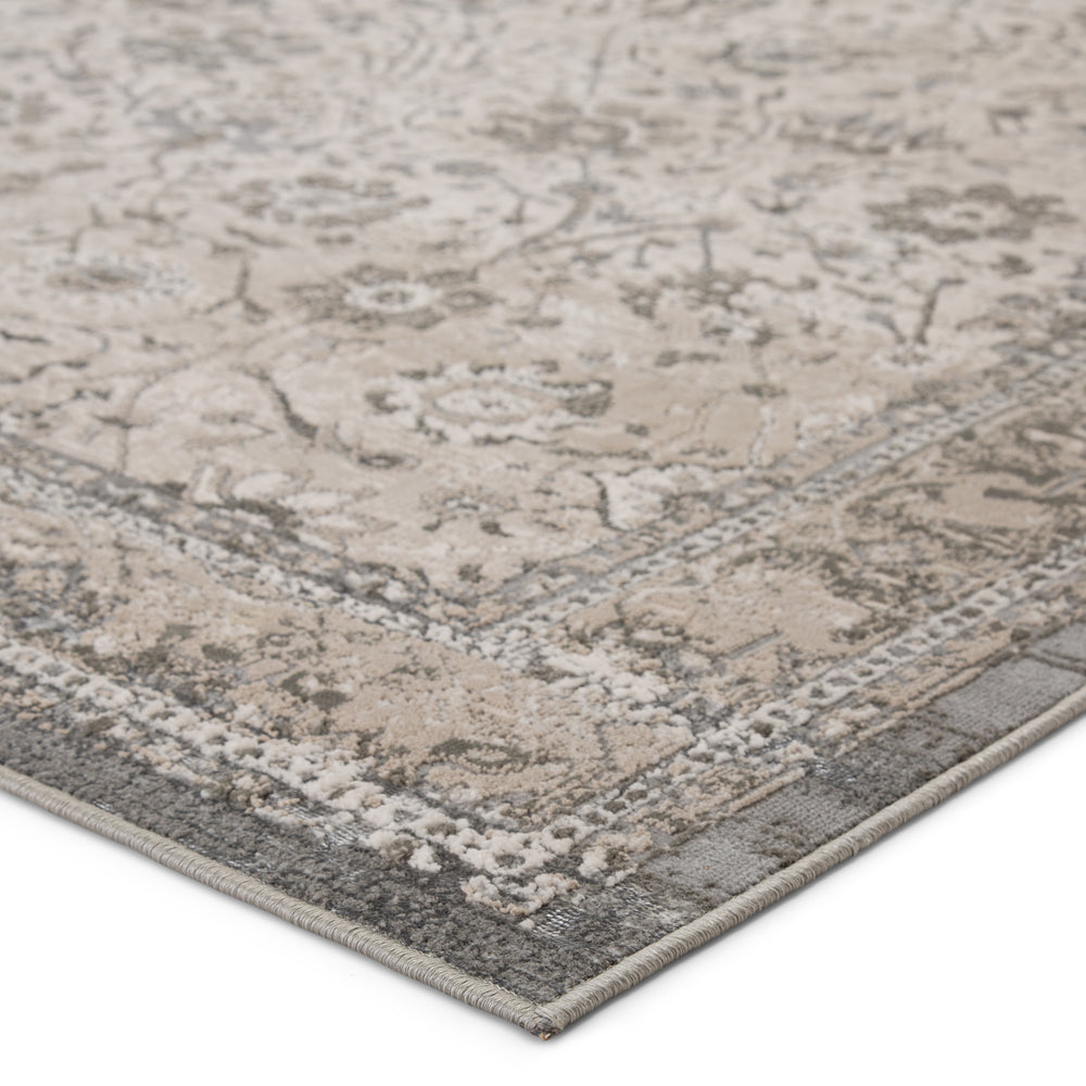 Jaipur Living Sinclaire Collection SNL05 Odel 35% Metallic Polyester 35% Polypropylene 30% Polyester Machine Made Transitional Oriental Rug RUG152444